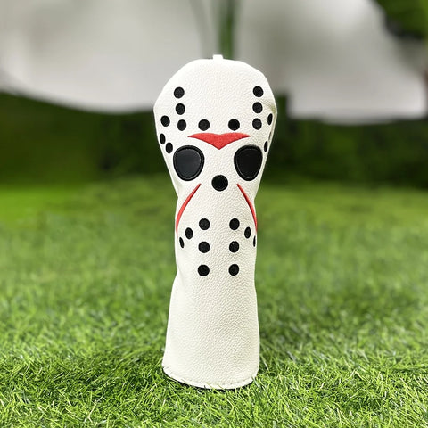 Ice Hockey Mask Golf Headcover Set