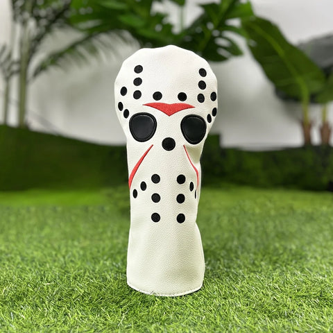 Ice Hockey Mask Golf Headcover Set